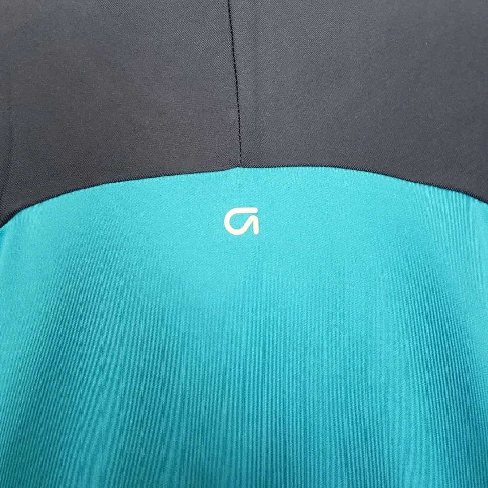 GAP Fit Size XL Zip Up  Performance Jacket Blue Two Tone Athletic Pickleball Gym